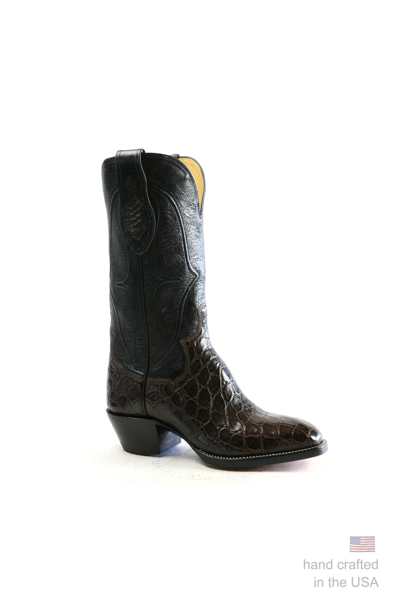 American Alligator Cowboy Boot: Size 10 D